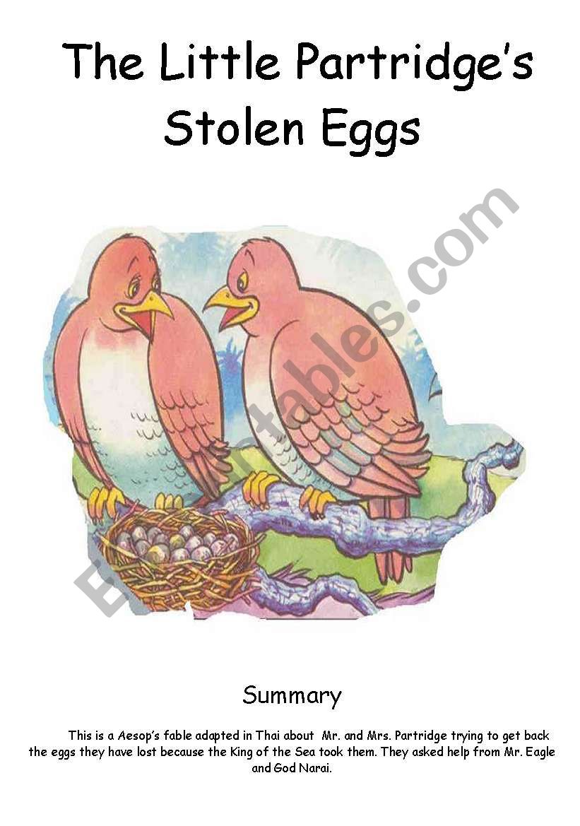 Stolen eggs? Anyone> worksheet