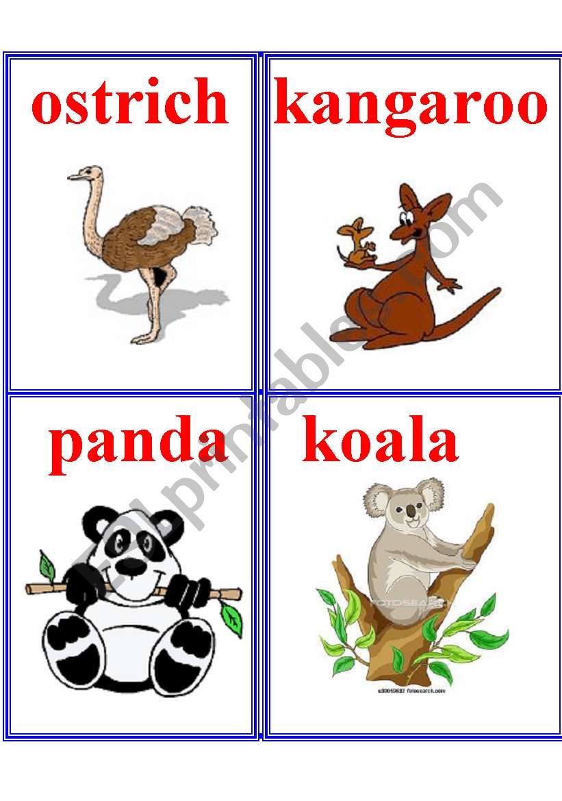 Animals 7. worksheet