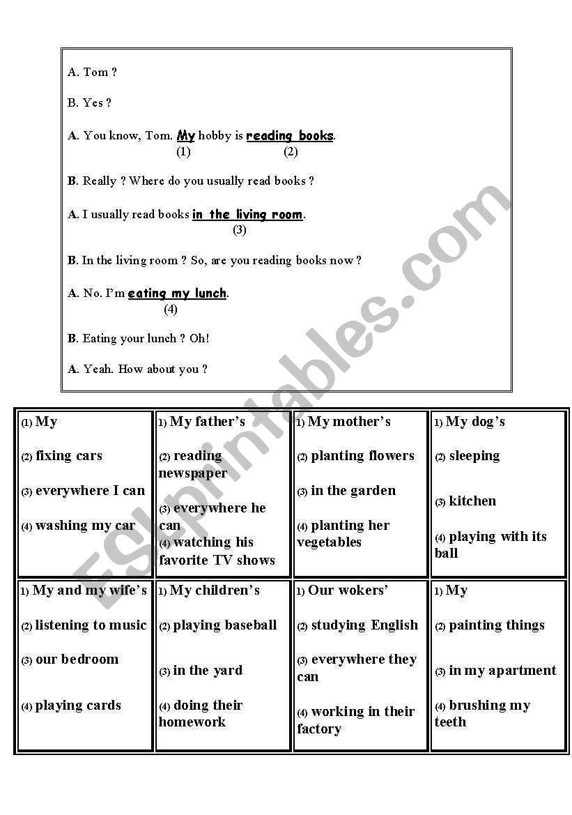 Fun Conversation worksheet