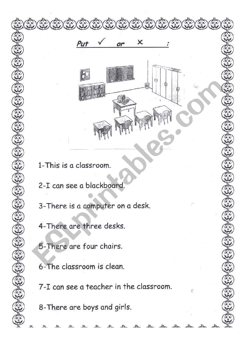 look and answer worksheet