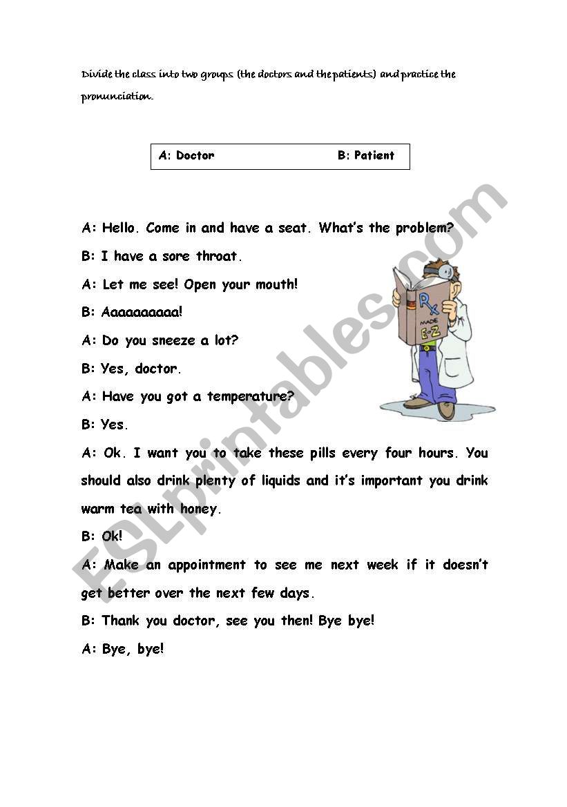 roleplay_doctor worksheet