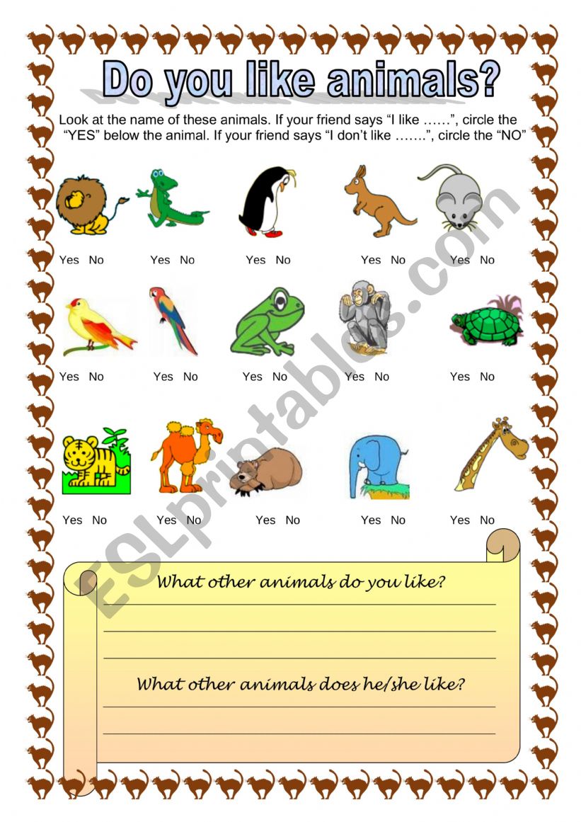 Do you like animals. How animals communicate.