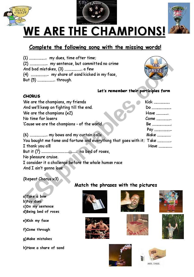 Â´Â´WE ARE THE CHAMPIONSÂ´Â´by QUEEN