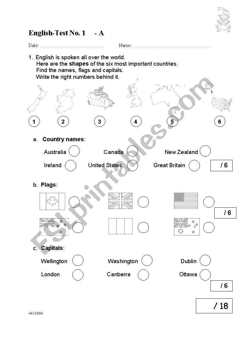 English is spoken here   -  Test