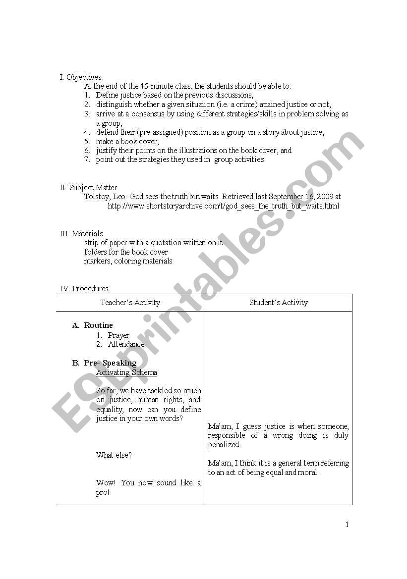 Teaching Speaking Using the Group Discussion Method