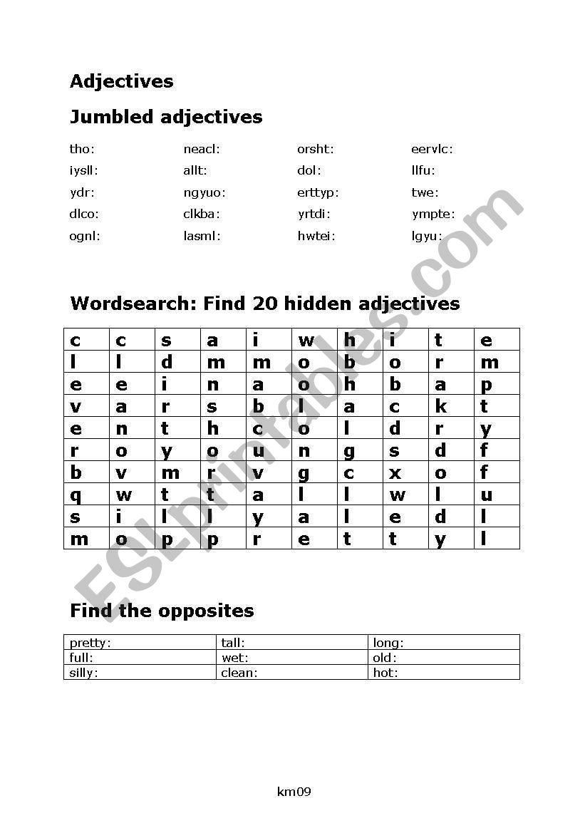 english-worksheets-adjectives