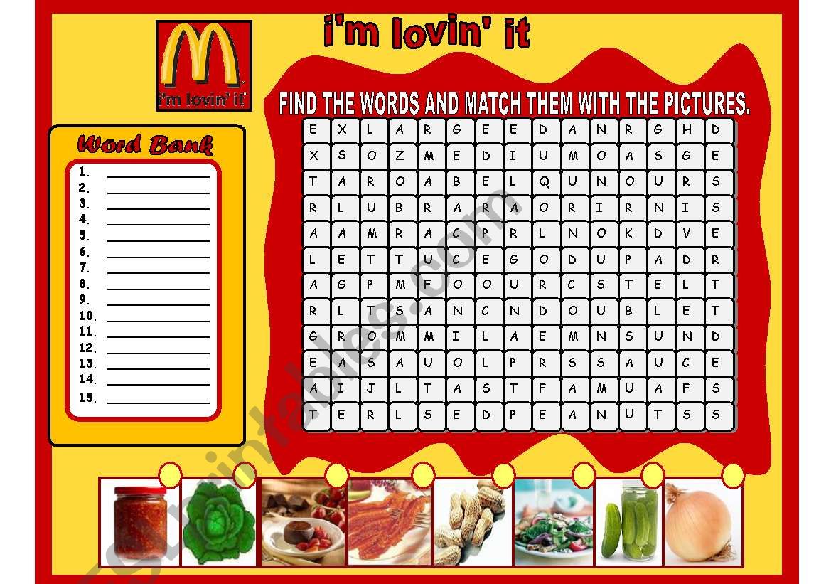 2/2 IM LOVIN IT WS worksheet