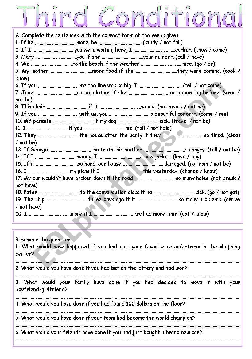 third-conditional-esl-worksheet-by-luoliveira