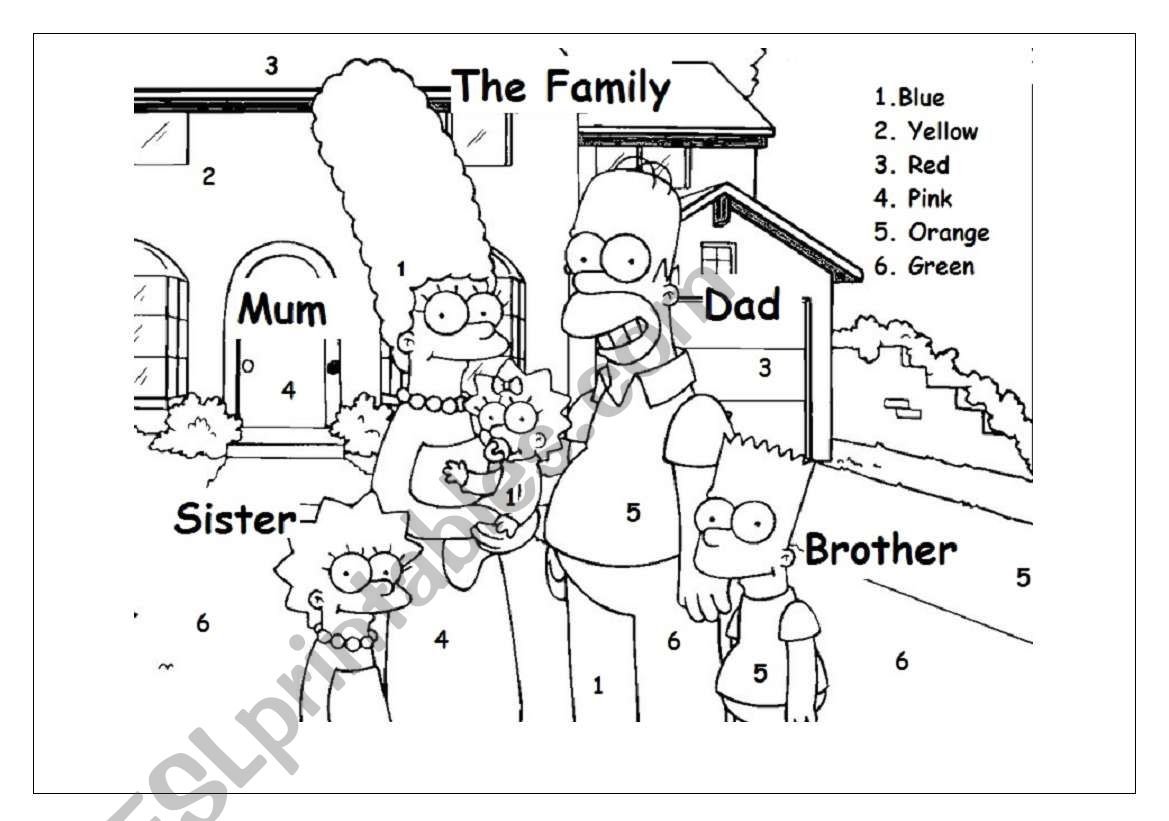 Family worksheet