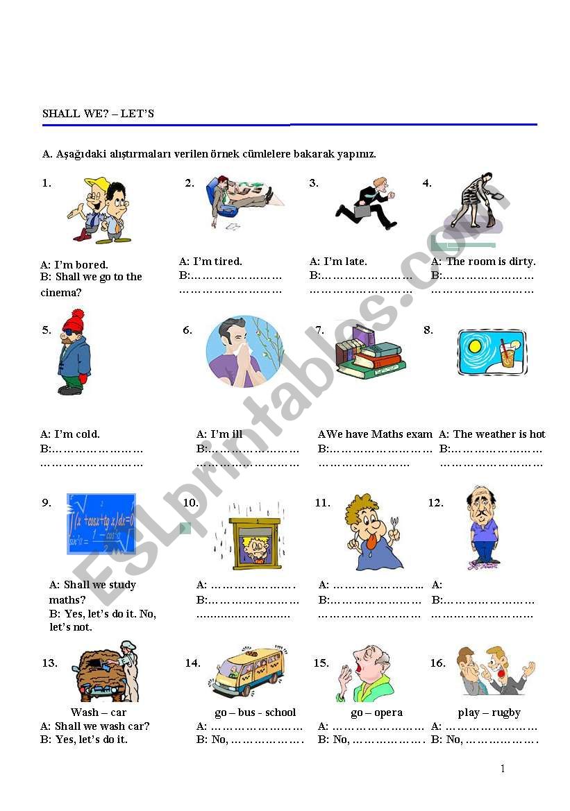 SHALL WE LET S ESL Worksheet By Armes61 shall-we-let-s-esl-worksheet-by-armes61