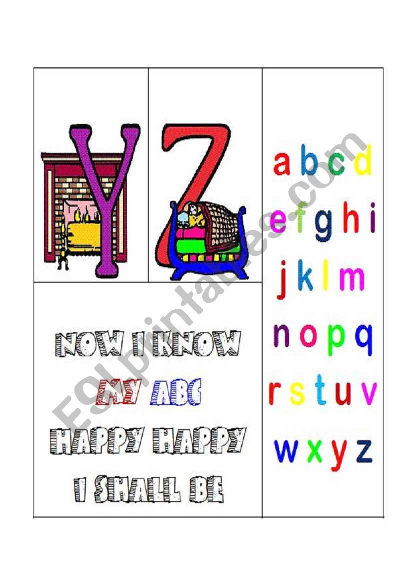 English Alphabets  worksheet
