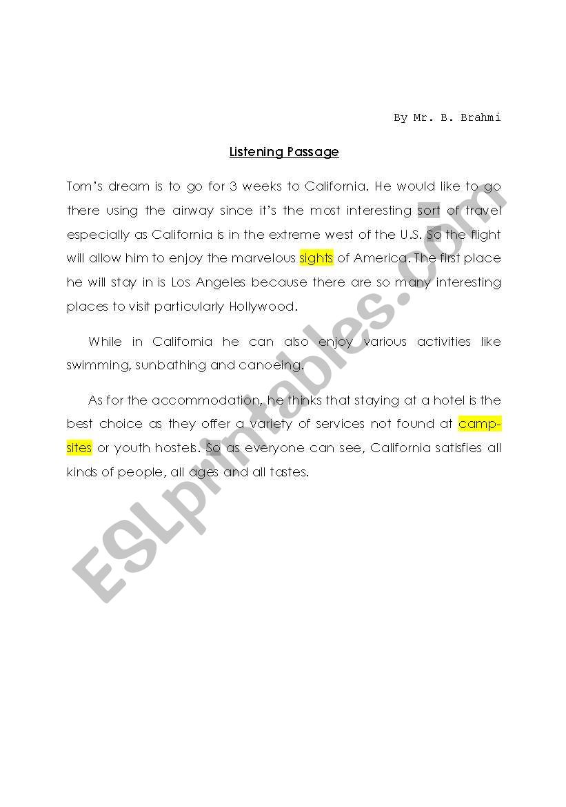 Mid-term test Nr 2_3rd forms worksheet