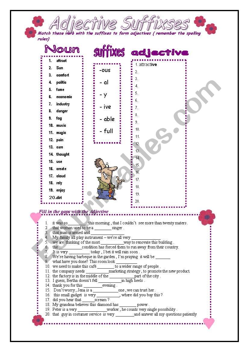 adjective-suffixes-esl-worksheet-by-loetji