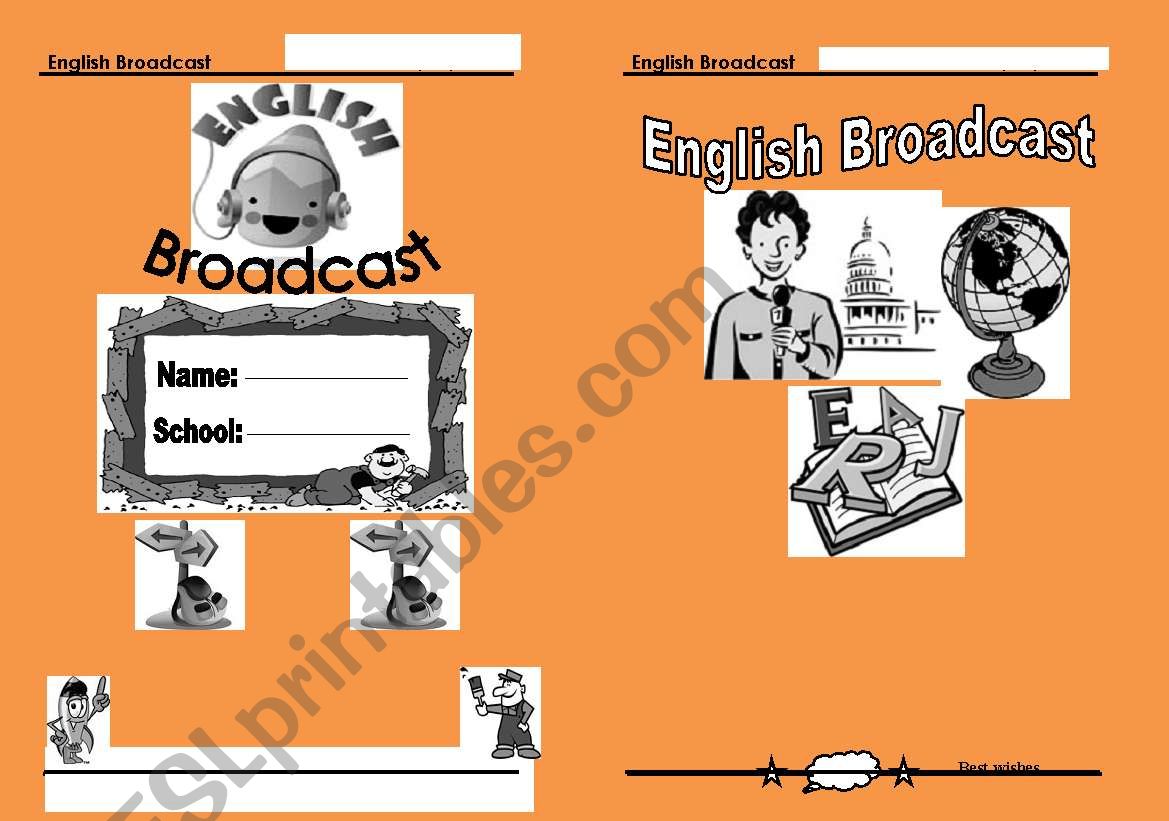 school broad cast model with Arabic translation