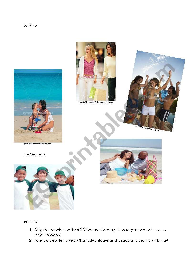 Holidays5 worksheet