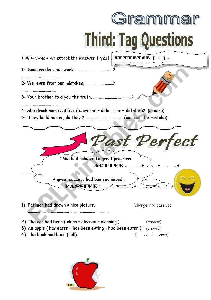 Grammar worksheet