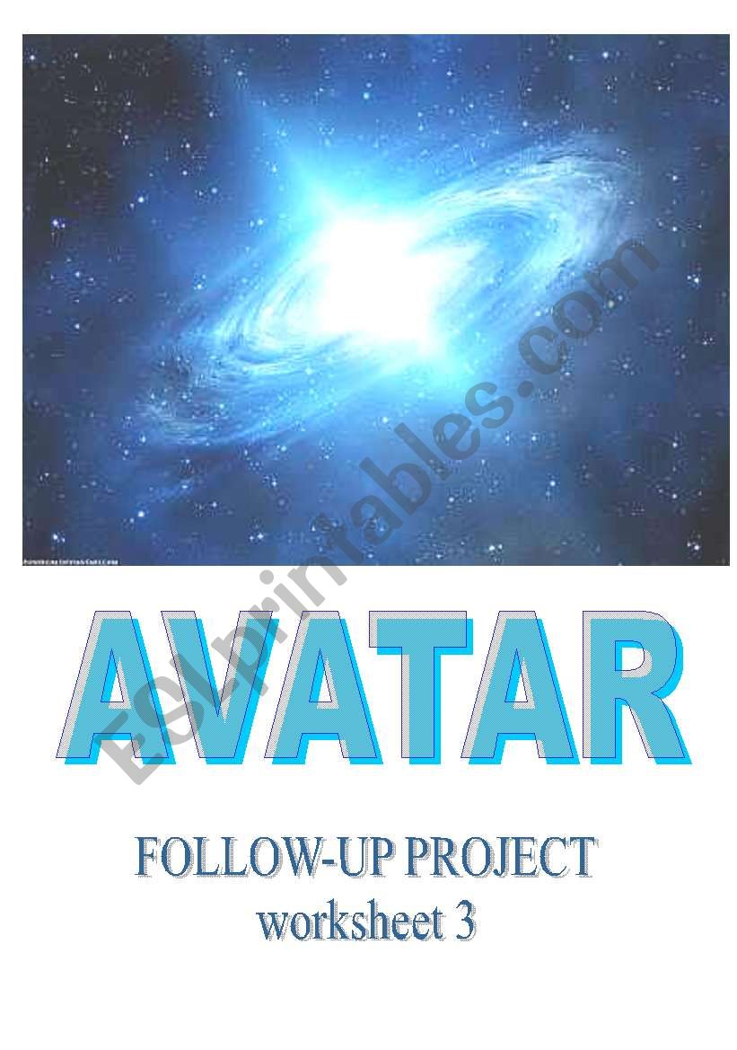 AVATAR - movie follow-up worksheet 3