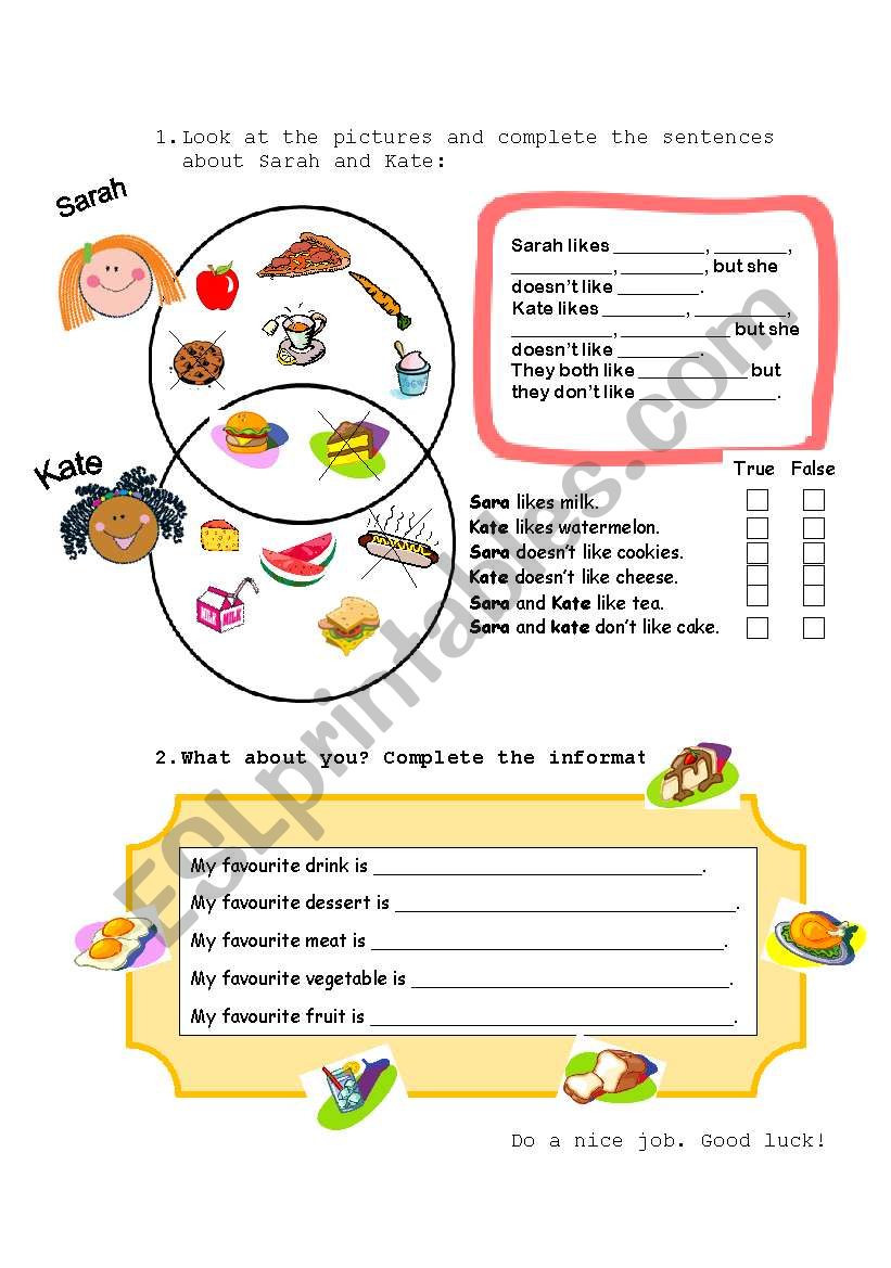 4th grade Evaluation (part 2) worksheet