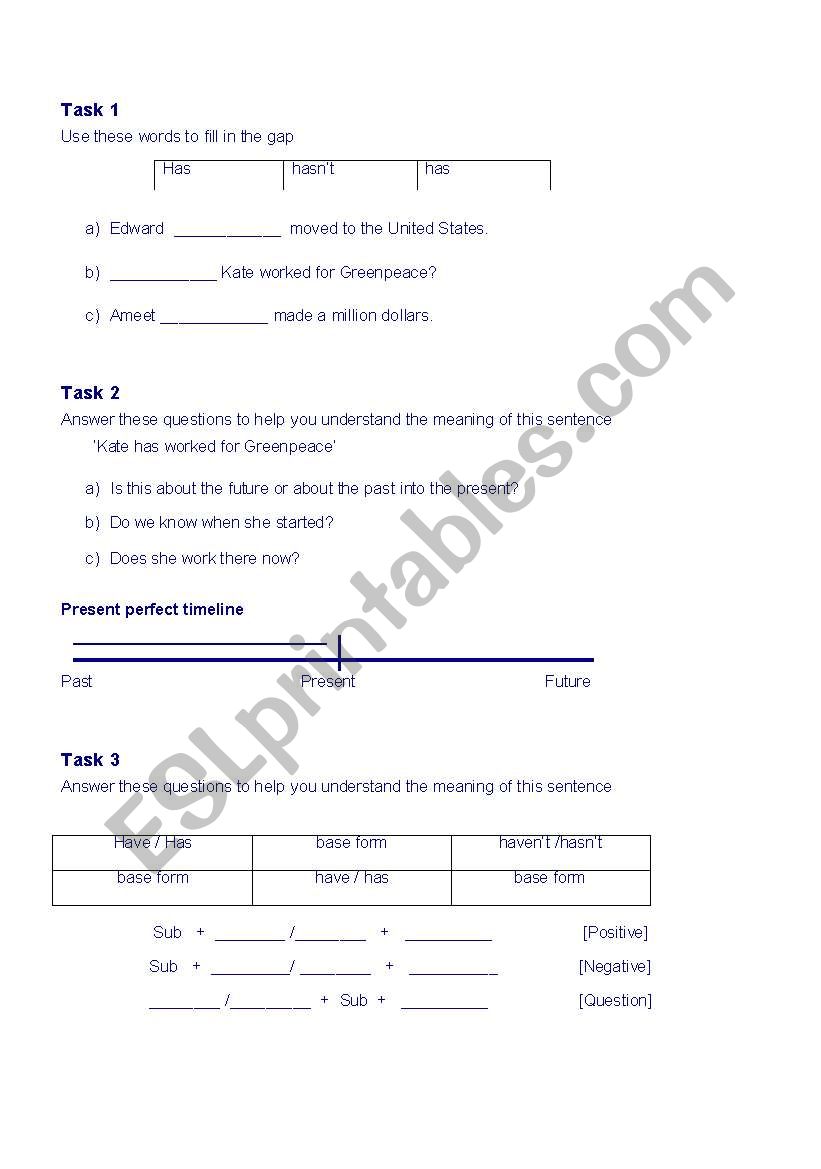 has/have worksheet