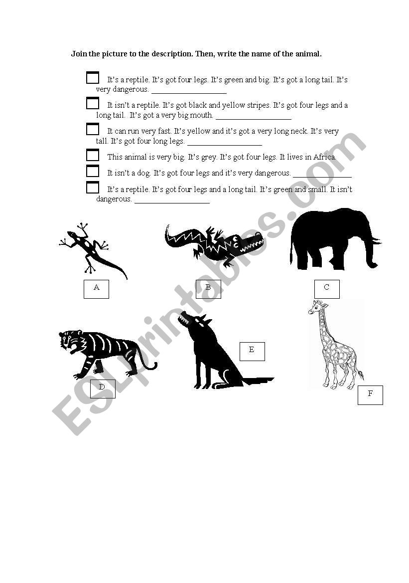 Riddles worksheet