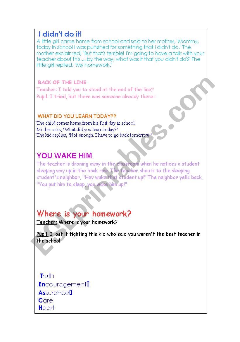 Teachers day  worksheet