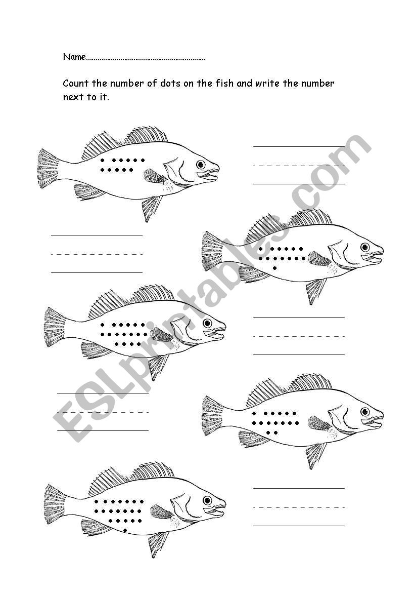 Counting worksheet numbers 11-20