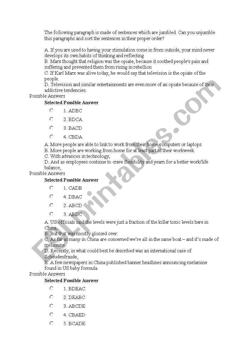 jumbled-sentences-interactive-worksheet