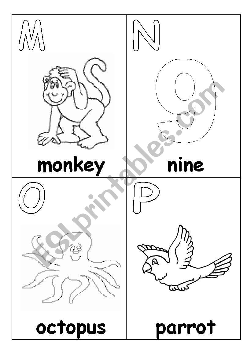 ABC Poster worksheet