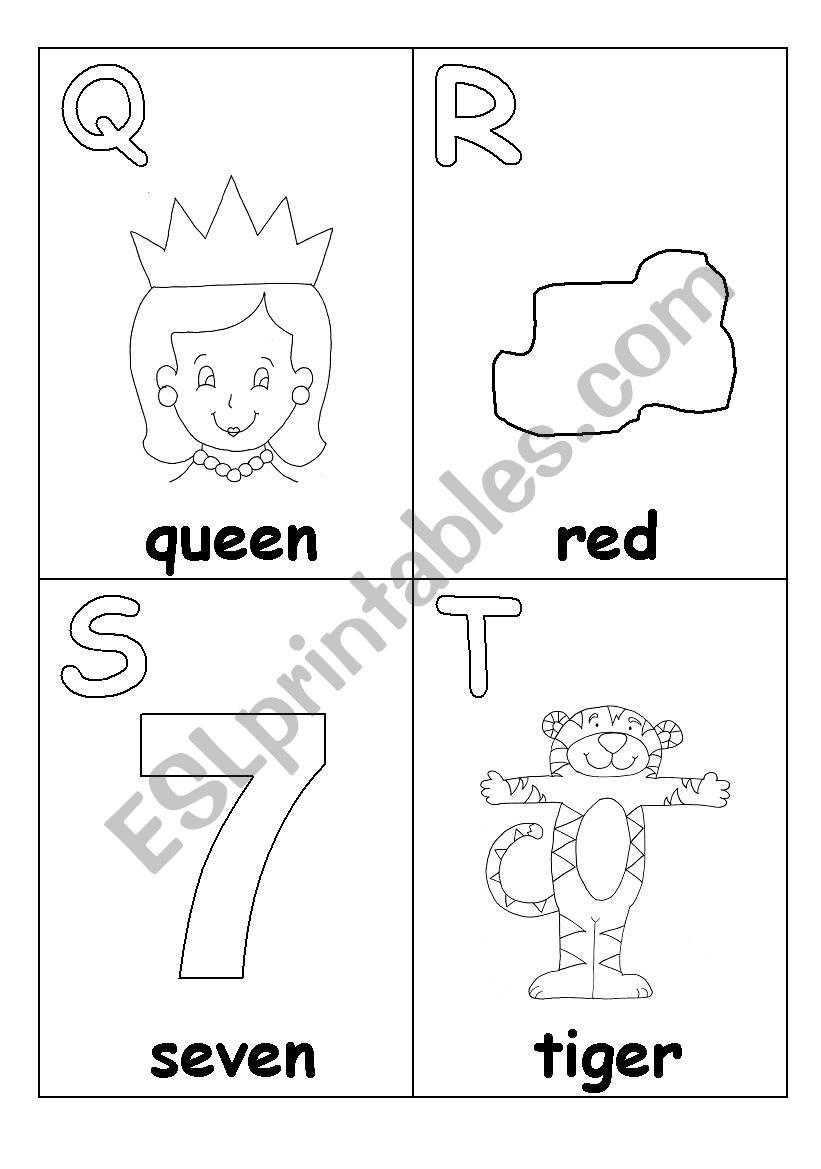 ABC Poster worksheet