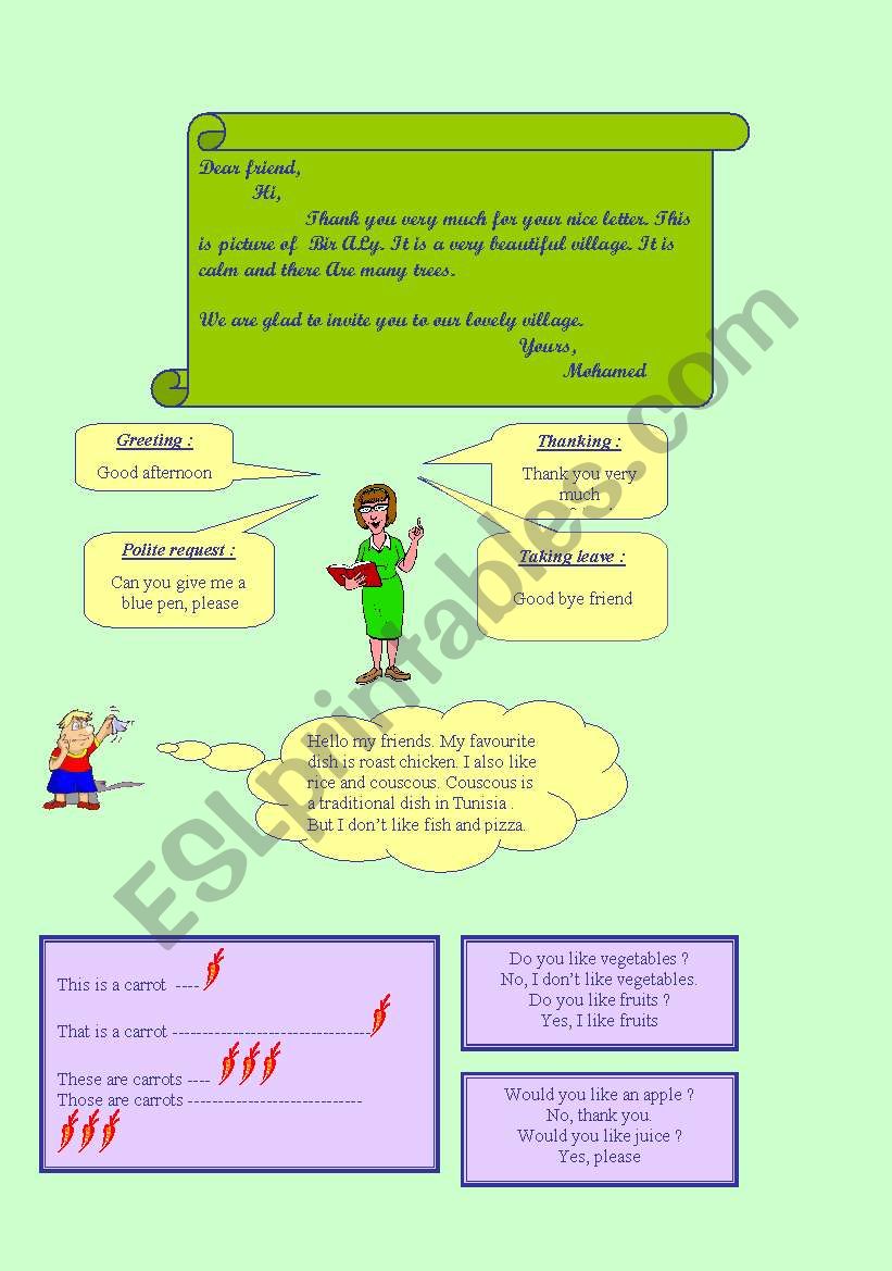 letter to a penfriend worksheet