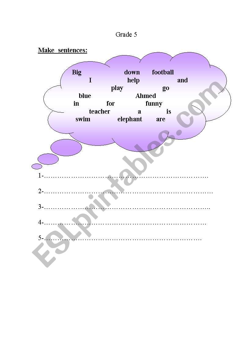 practise writing worksheet