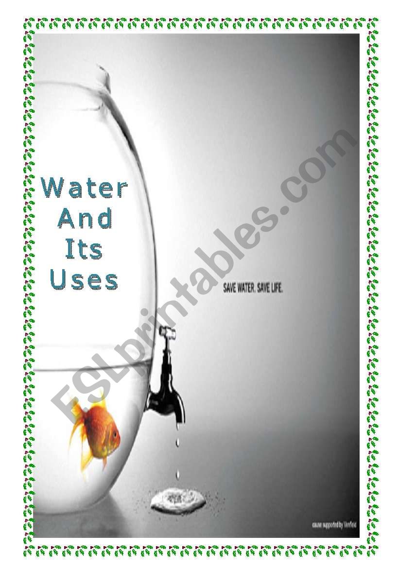 Water and Us worksheet