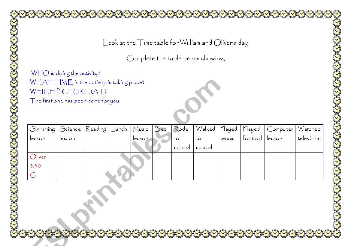 Past Progressive tense page 3 14 january