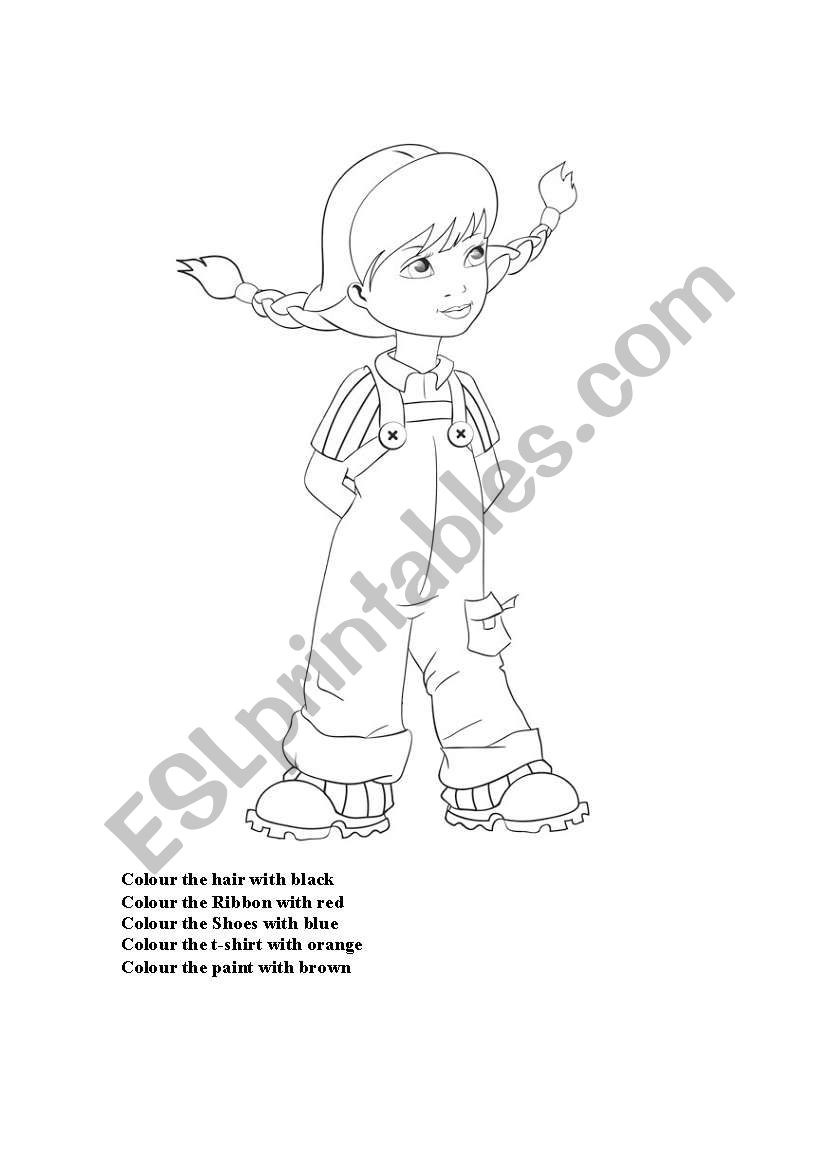 colouring  worksheet