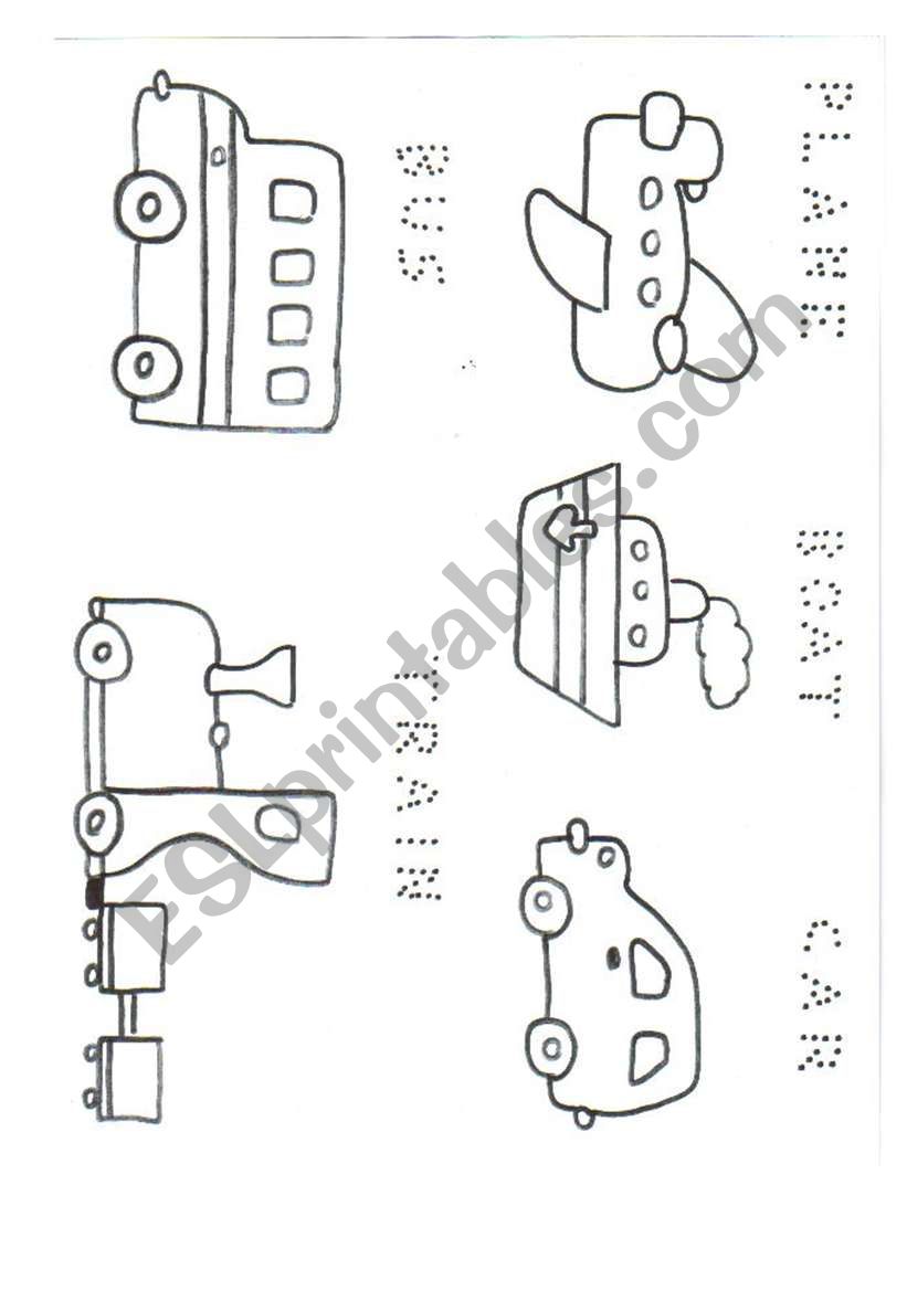 Transports worksheet