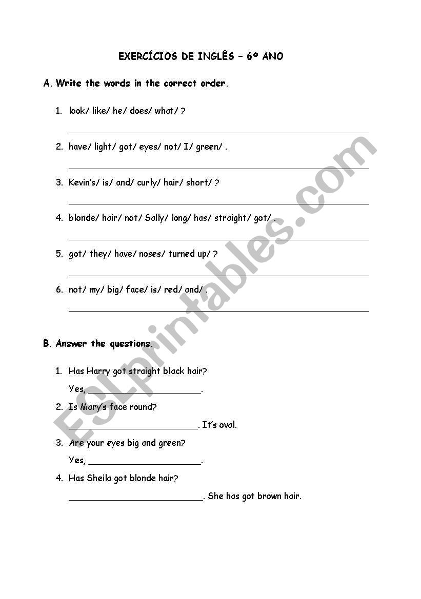 Grammar Exercises worksheet
