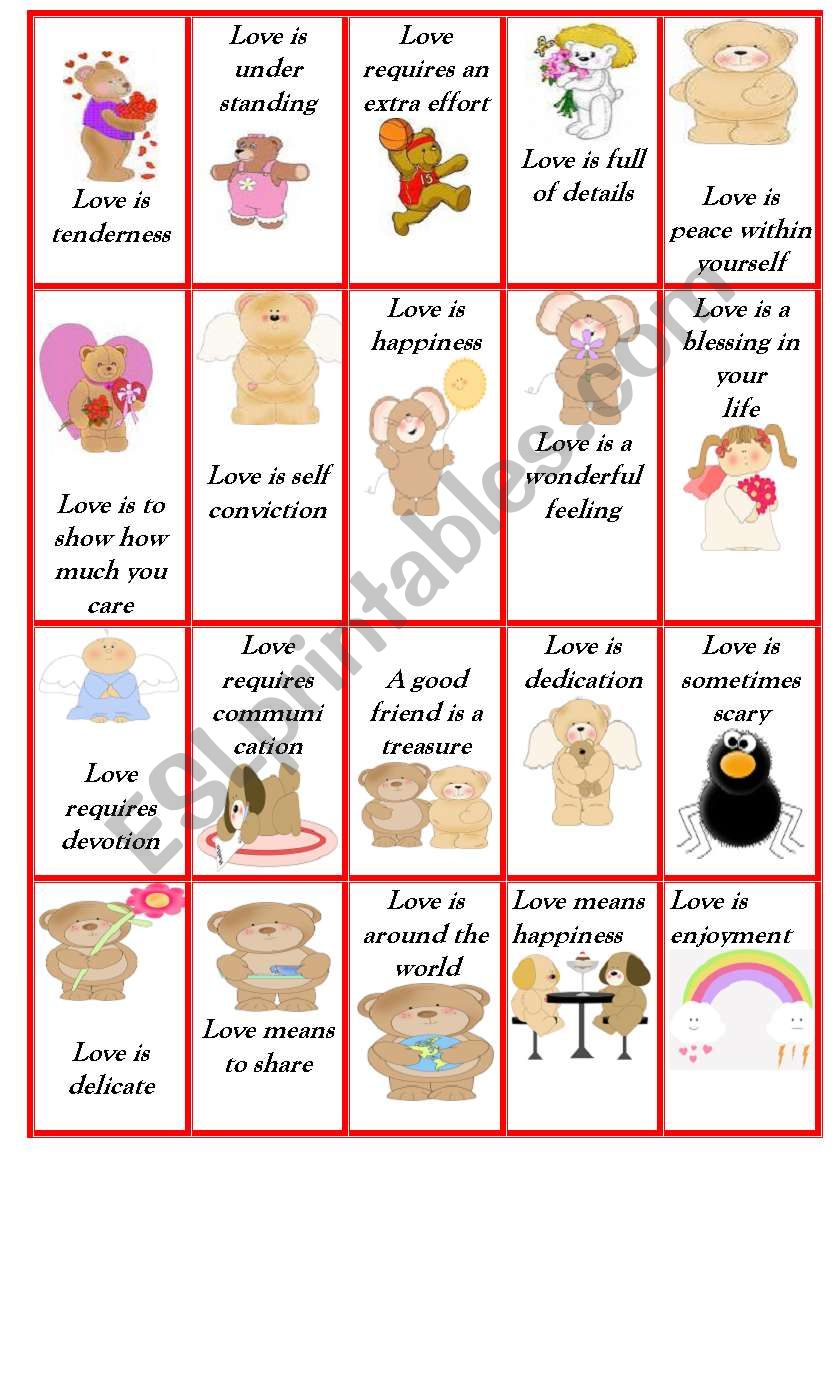 Stickers for Valentines Day  Conversation activity