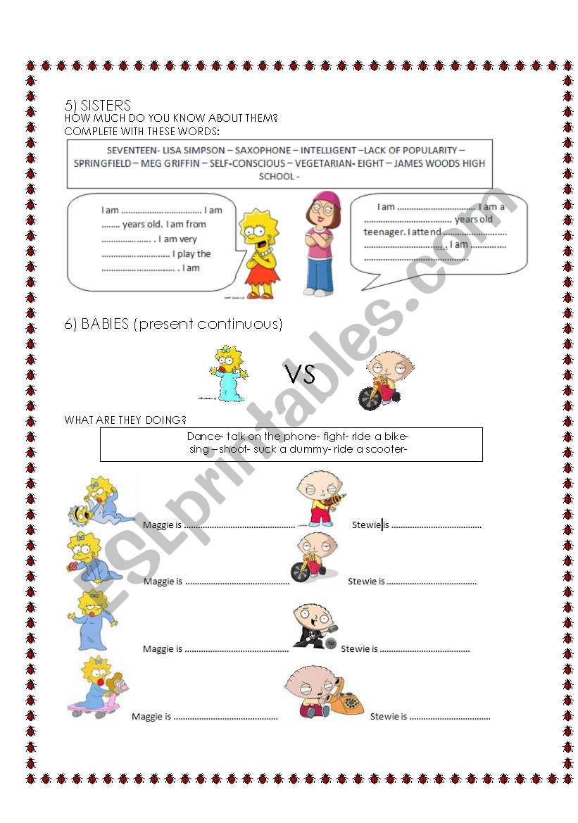 FAMILIES The Simpsons vs Family Guy  3/3