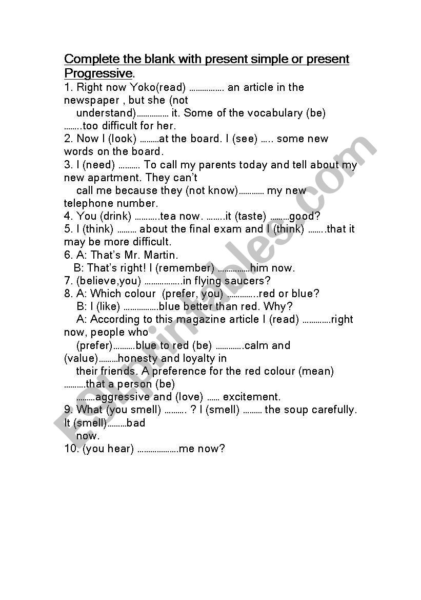 english-worksheets-present-continuous-tense-for-grade-6