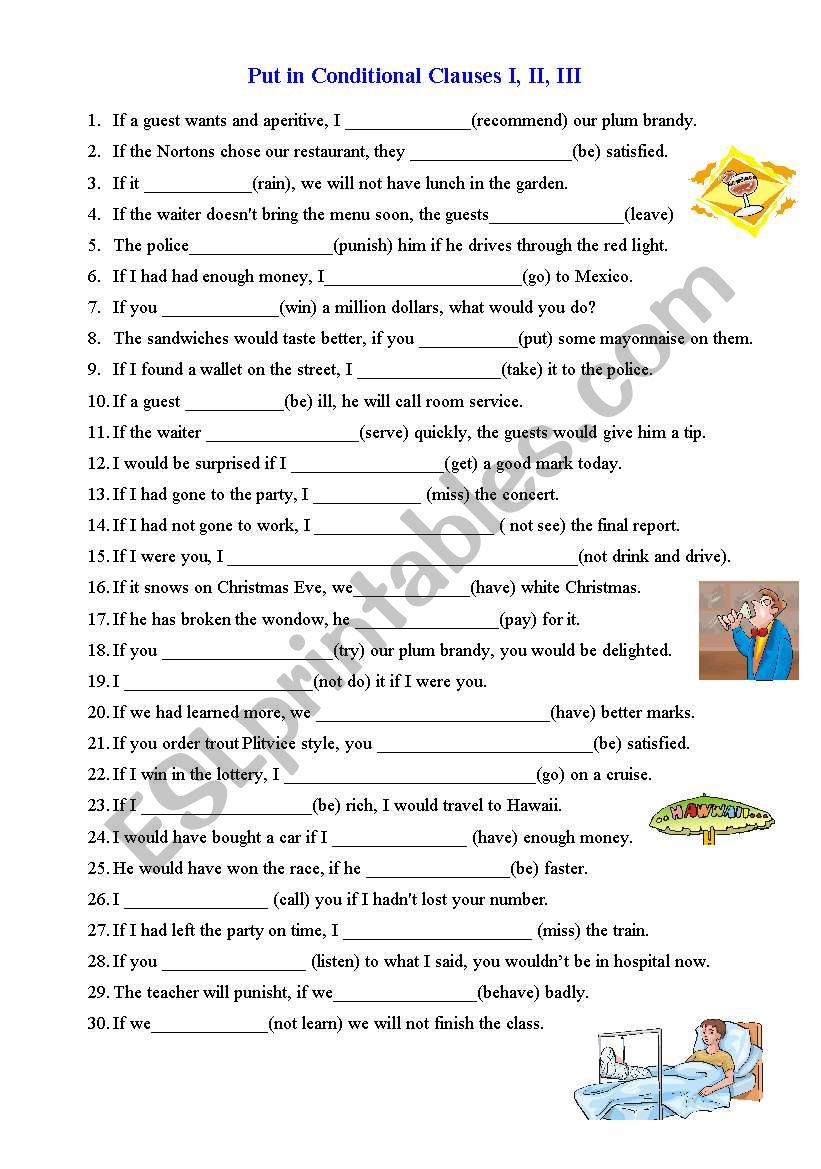 Mixed Conditionals Type 2 And 3 Exercises Pdf Exercise Poster