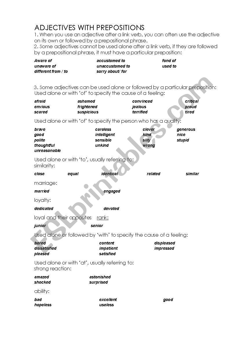 grammar test worksheet