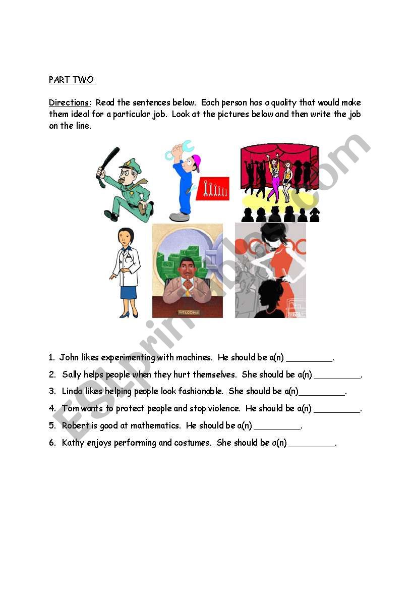 JOBS WS (2 of 4) worksheet