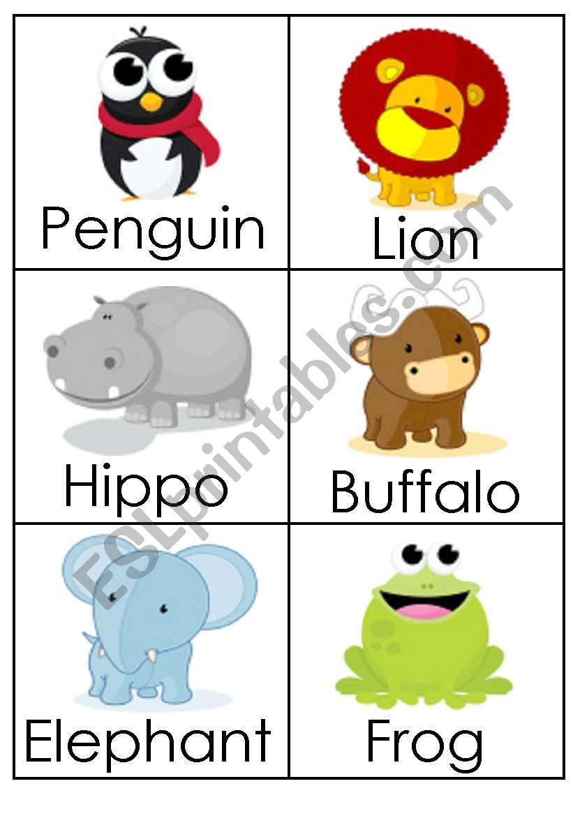 Animals (2) worksheet