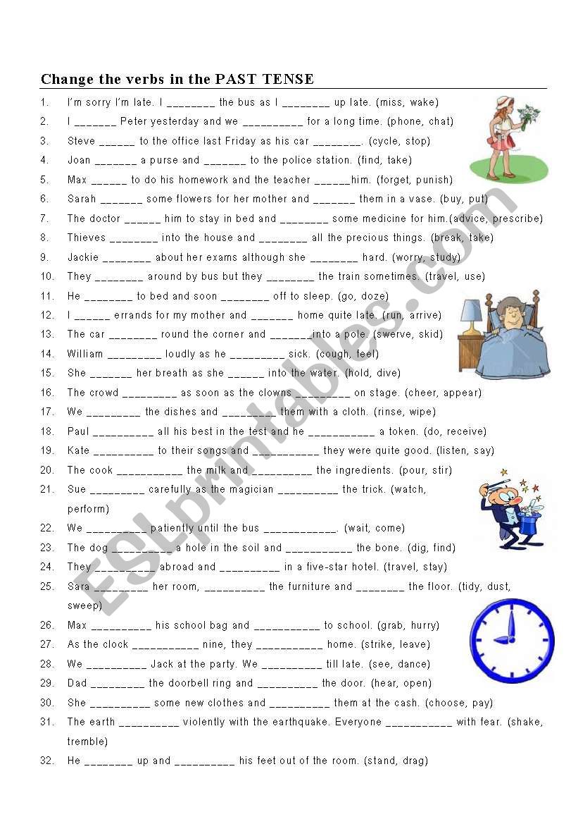 Past Simple  worksheet