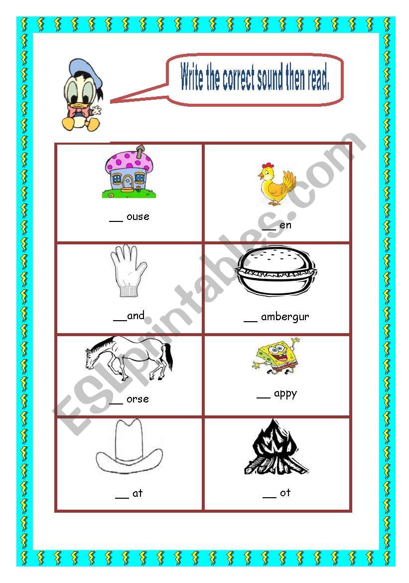 Alphabet worksheet