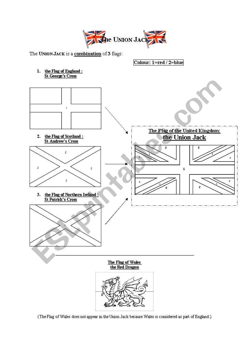 The Union Jack worksheet