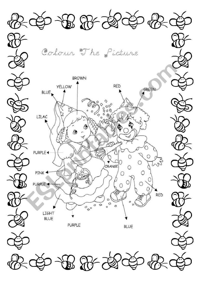 carnival bee worksheet