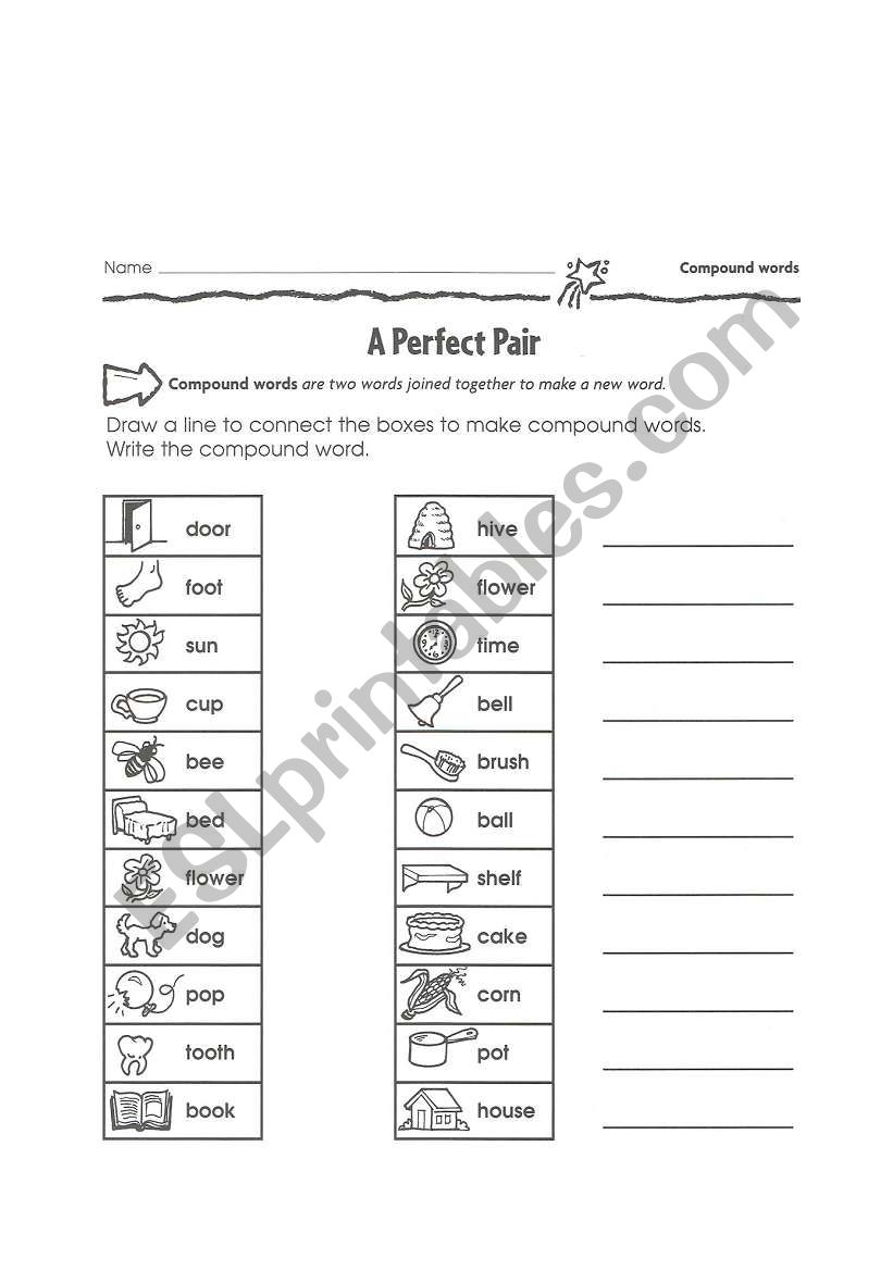 Compound Words worksheet