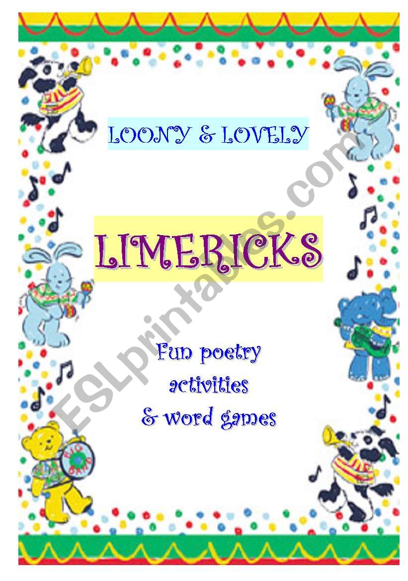 LIMERICKS - A WS COLLECTION - ESL worksheet by anitarobi