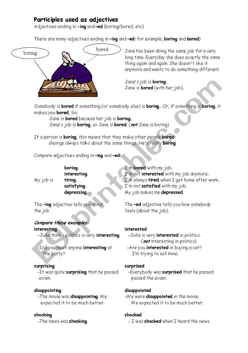 mixed-participles-esl-worksheet-by-karina1984